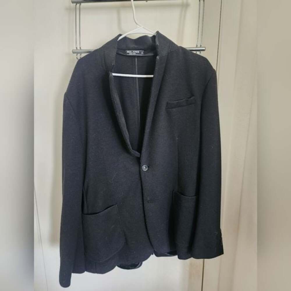 Paul Jones Casual Blazer Two Button Stretch Knit